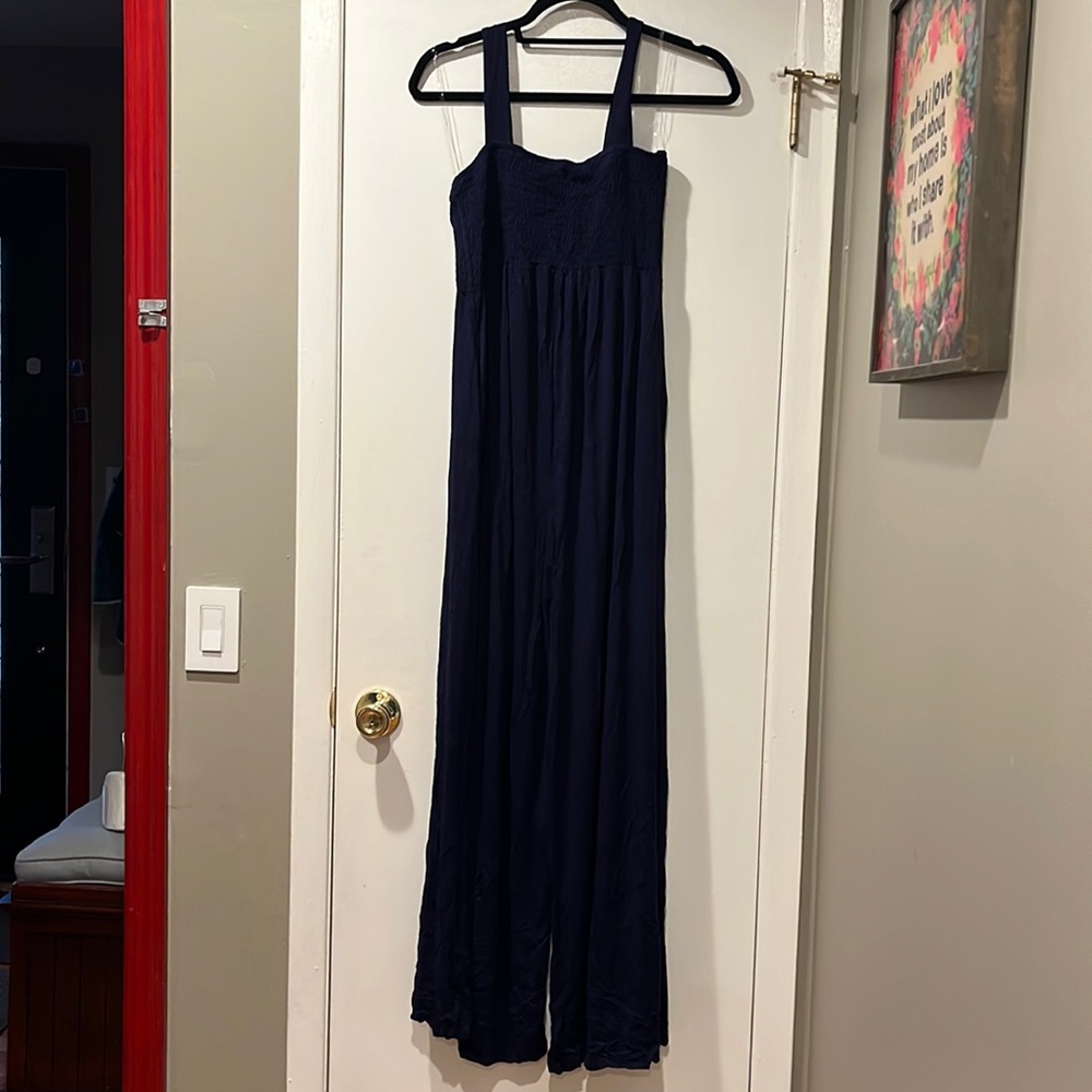 NWT Pink Blush Maternity jumpsuit